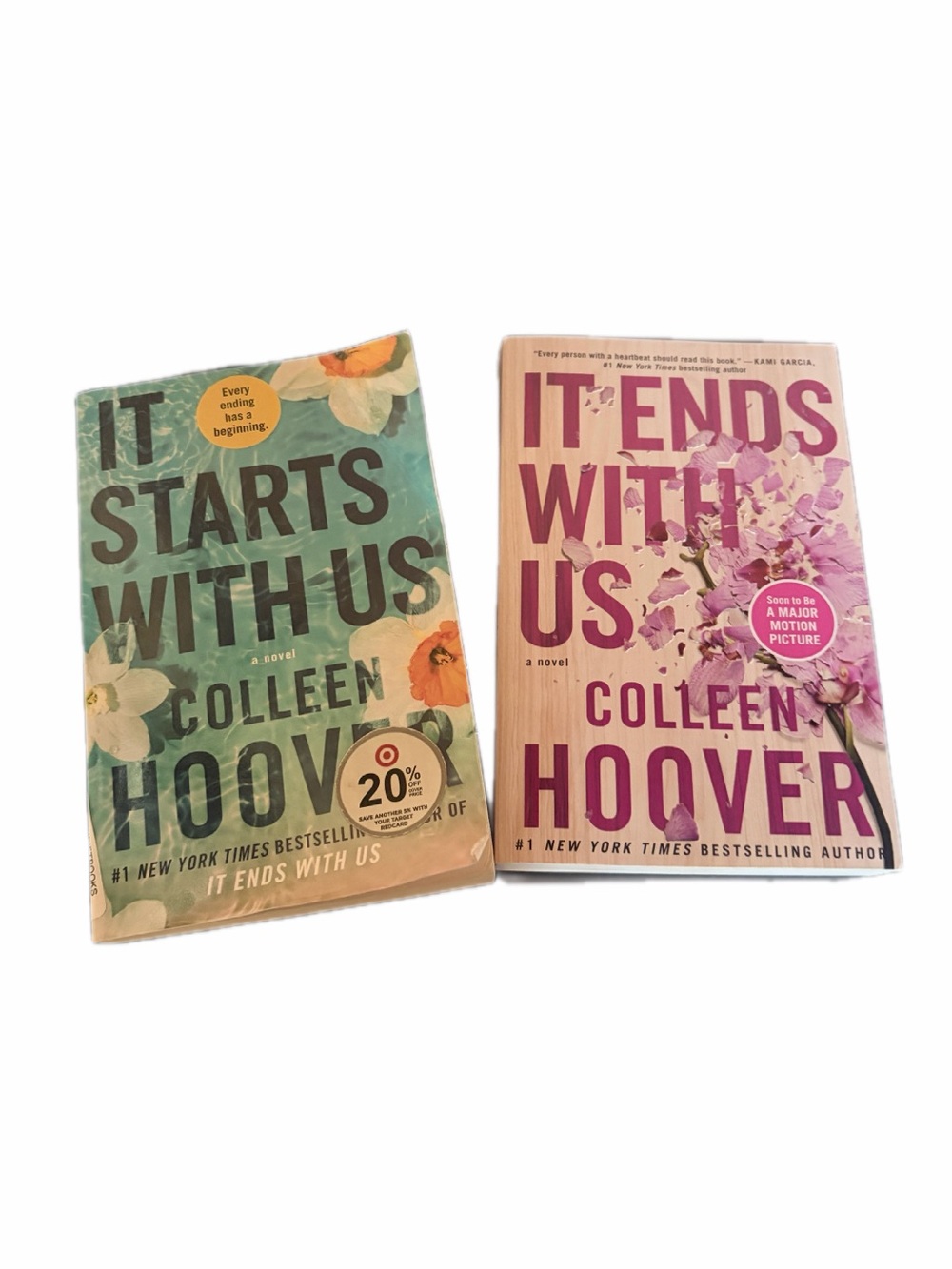 Twin Book Set - Green & Pink Covers